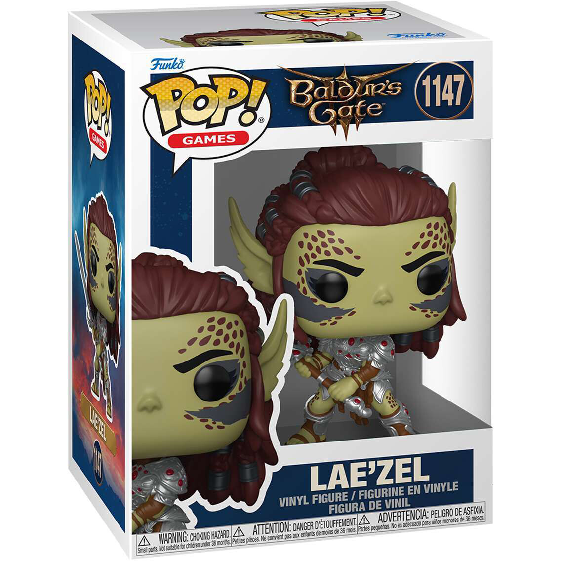Фигурка Funko POP! Games Baldur's Gate S2 Lae'zel - 88348 - фото 2