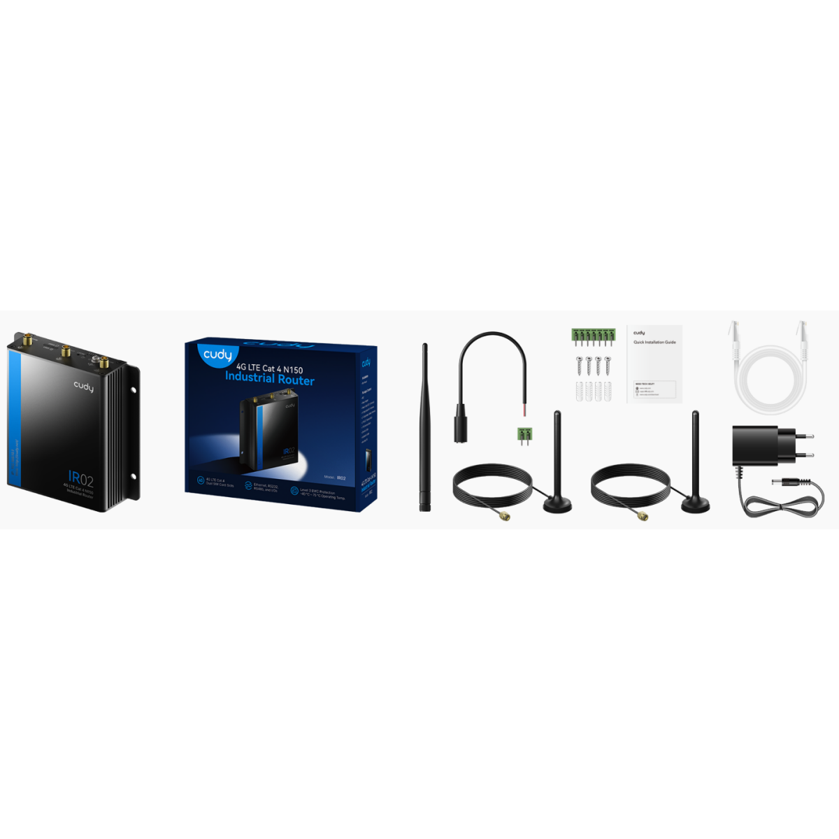 Wi-Fi маршрутизатор (роутер) Cudy IR02 - фото 3