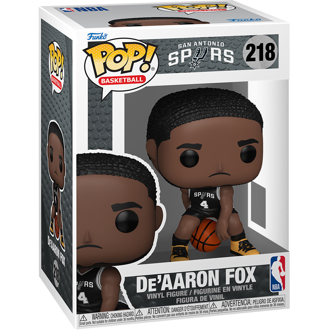 Фигурка Funko POP! NBA Spurs De'Aaron Fox - 92389 - фото 2