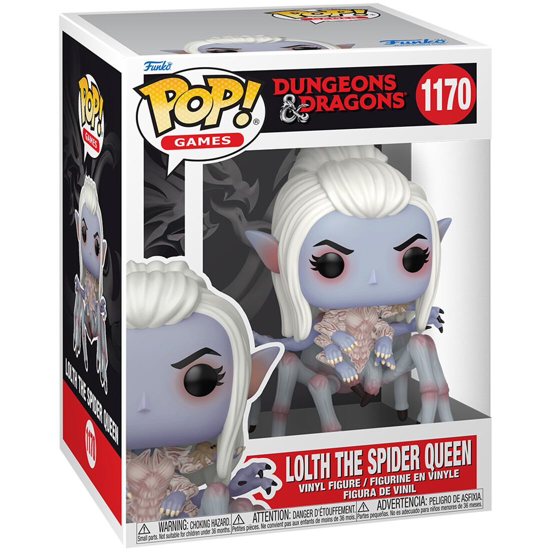 Фигурка Funko POP! Premium Games D&D Lolth the Spider Queen - 91562 - фото 2