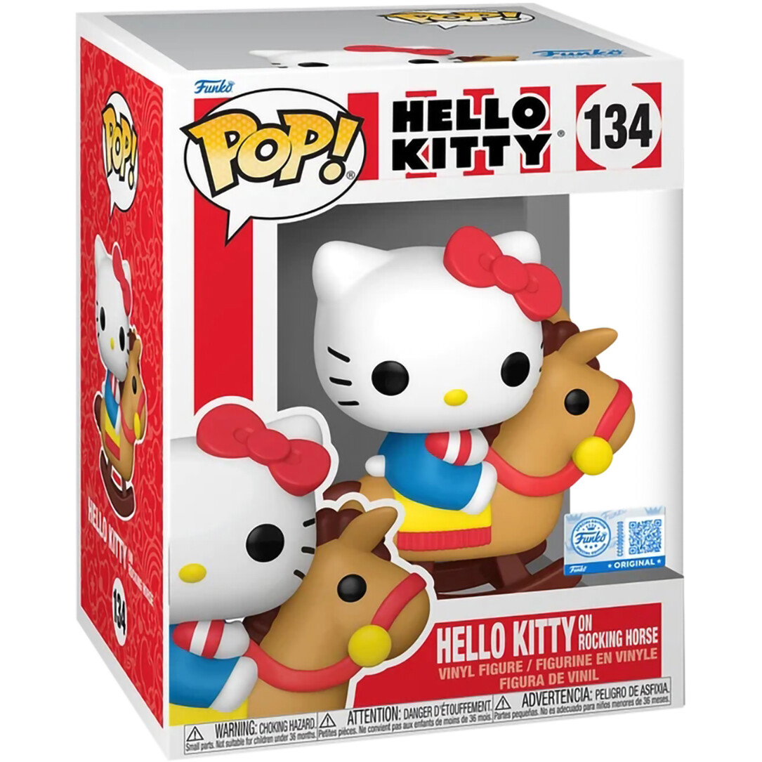 Фигурка Funko POP! Premium Hello Kitty Hello Kitty on Rocking Horse - 91724 - фото 2