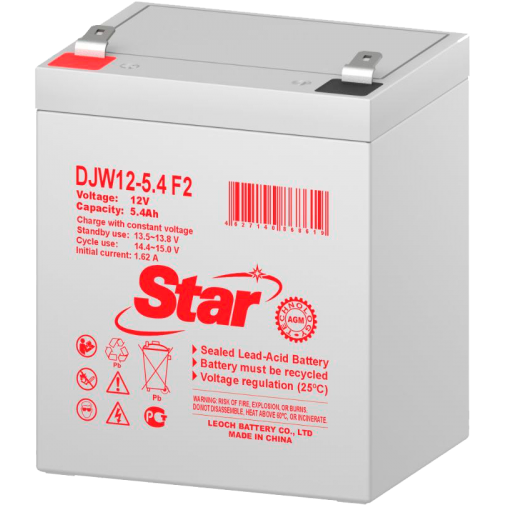 Аккумуляторная батарея STAR DJW12-5.4 F2