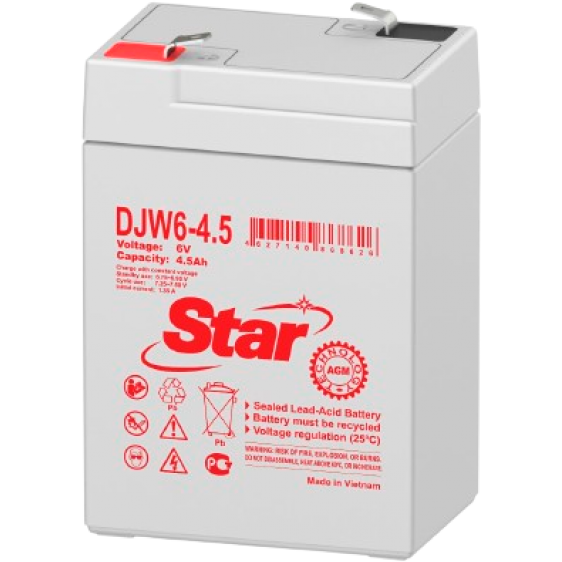 Аккумуляторная батарея STAR DJW6-4.5
