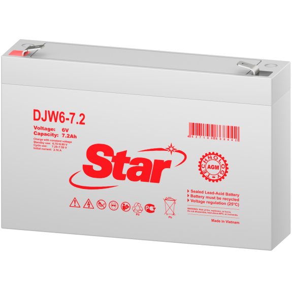 Аккумуляторная батарея STAR DJW6-7.2