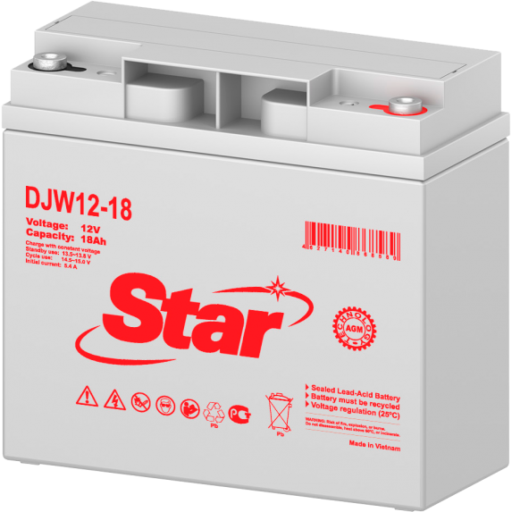 Аккумуляторная батарея STAR DJW12-18