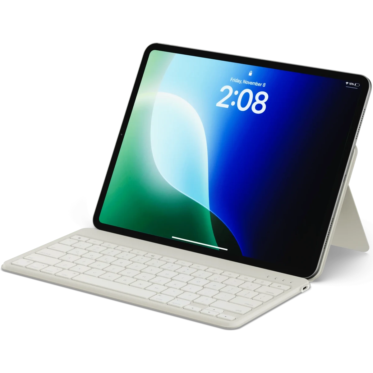 Клавиатура Satechi OntheGo Bluetooth Keyboard with Stand Sand - ST-KOTGW-RU