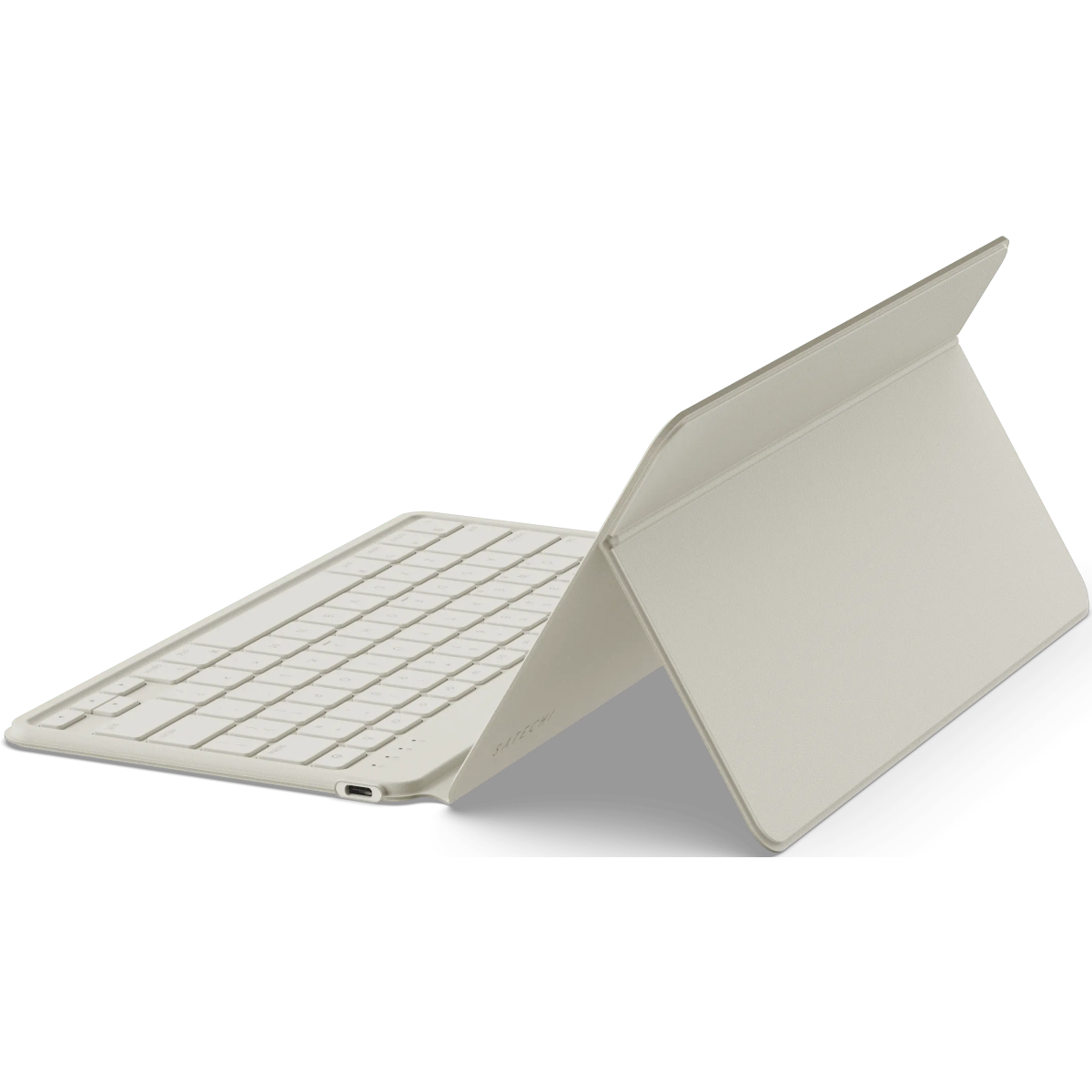 Клавиатура Satechi OntheGo Bluetooth Keyboard with Stand Sand - ST-KOTGW-RU - фото 3