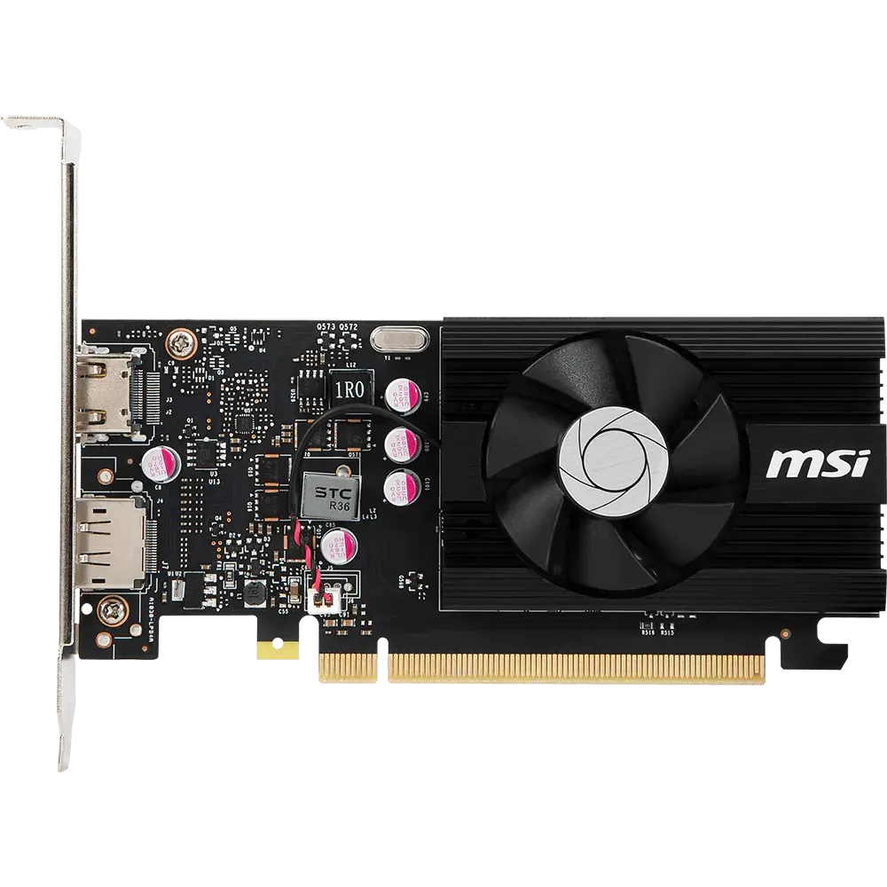Видеокарта NVIDIA GeForce GT 1030 MSI OC 4GB (GT 1030 4GD4 LP OC)