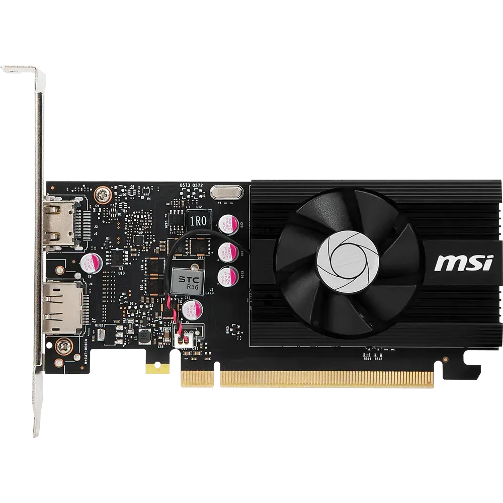 Видеокарта NVIDIA GeForce GT 1030 MSI OC 4GB (GT 1030 4GD4 LP OC)