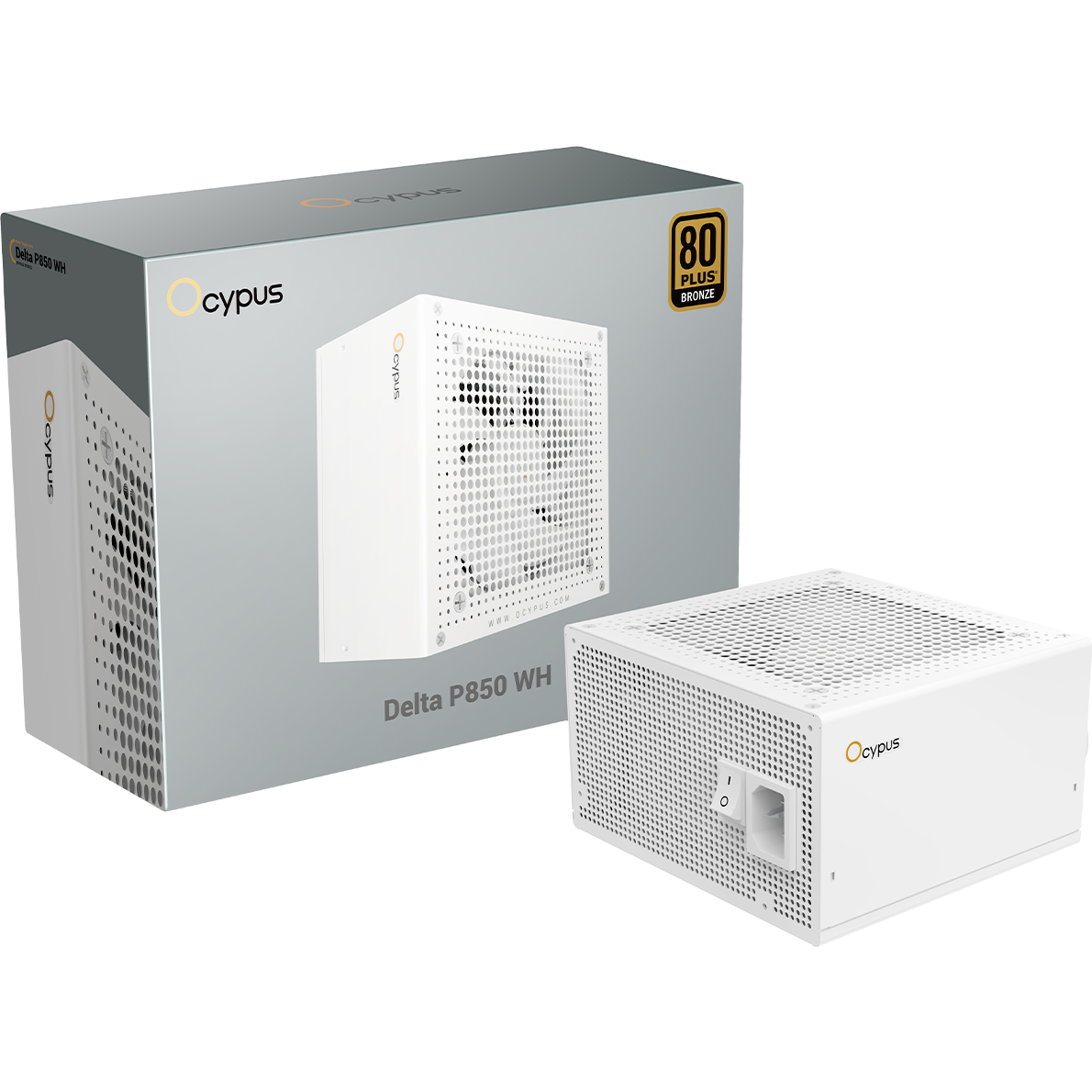 Блок питания 850W Ocypus Delta P850 White - Delta P850 WH - фото 7