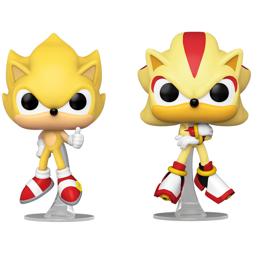Фигурка Funko POP! Games Sonic the Hedgehog Super Sonic & Super Shadow - 91823