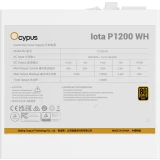 Блок питания 1200W Ocypus Iota P1200 White (Iota P1200 WH)