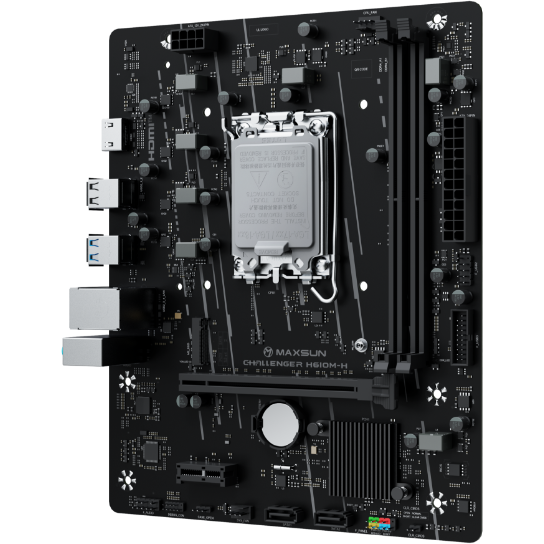 Материнская плата Maxsun H610M-H V1 - фото 2