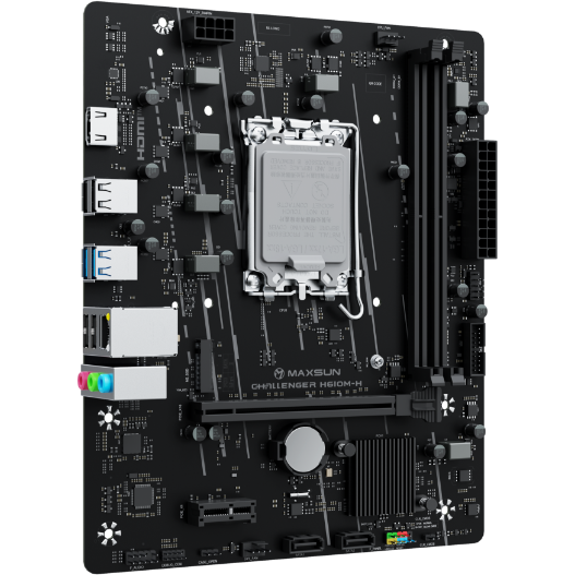Материнская плата Maxsun H610M-H V1 - фото 3
