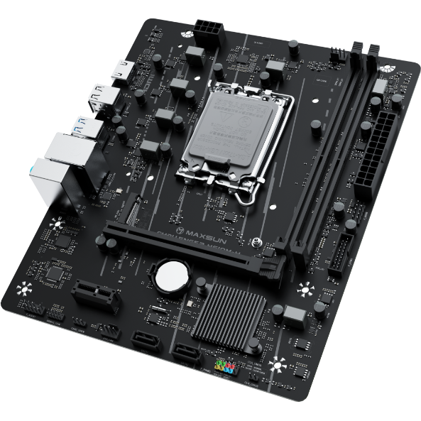 Материнская плата Maxsun H610M-H V1 - фото 4