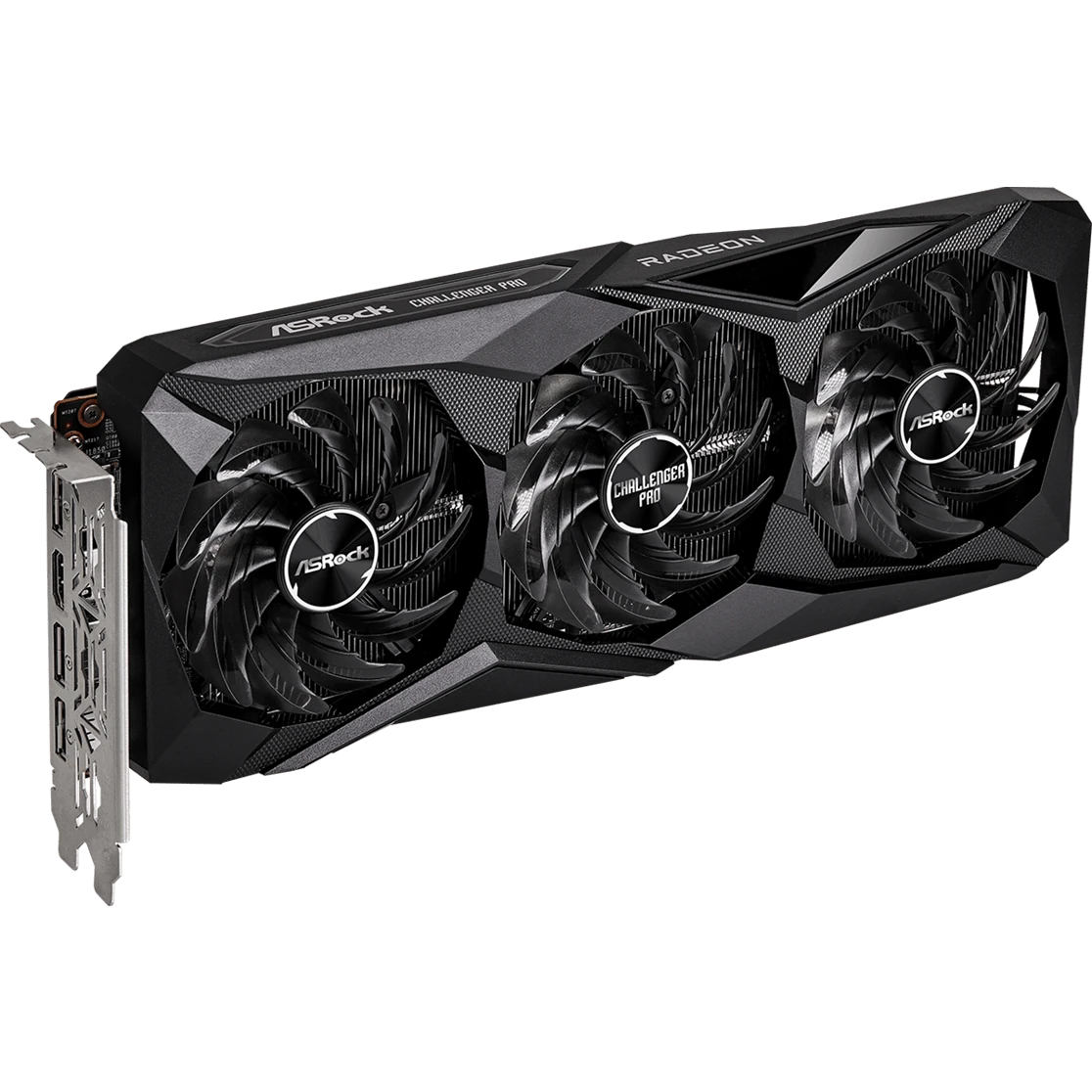 Видеокарта AMD Radeon RX 7600 ASRock Challenger Pro OC 8GB (RX7600 CLP 8GO) - фото 2