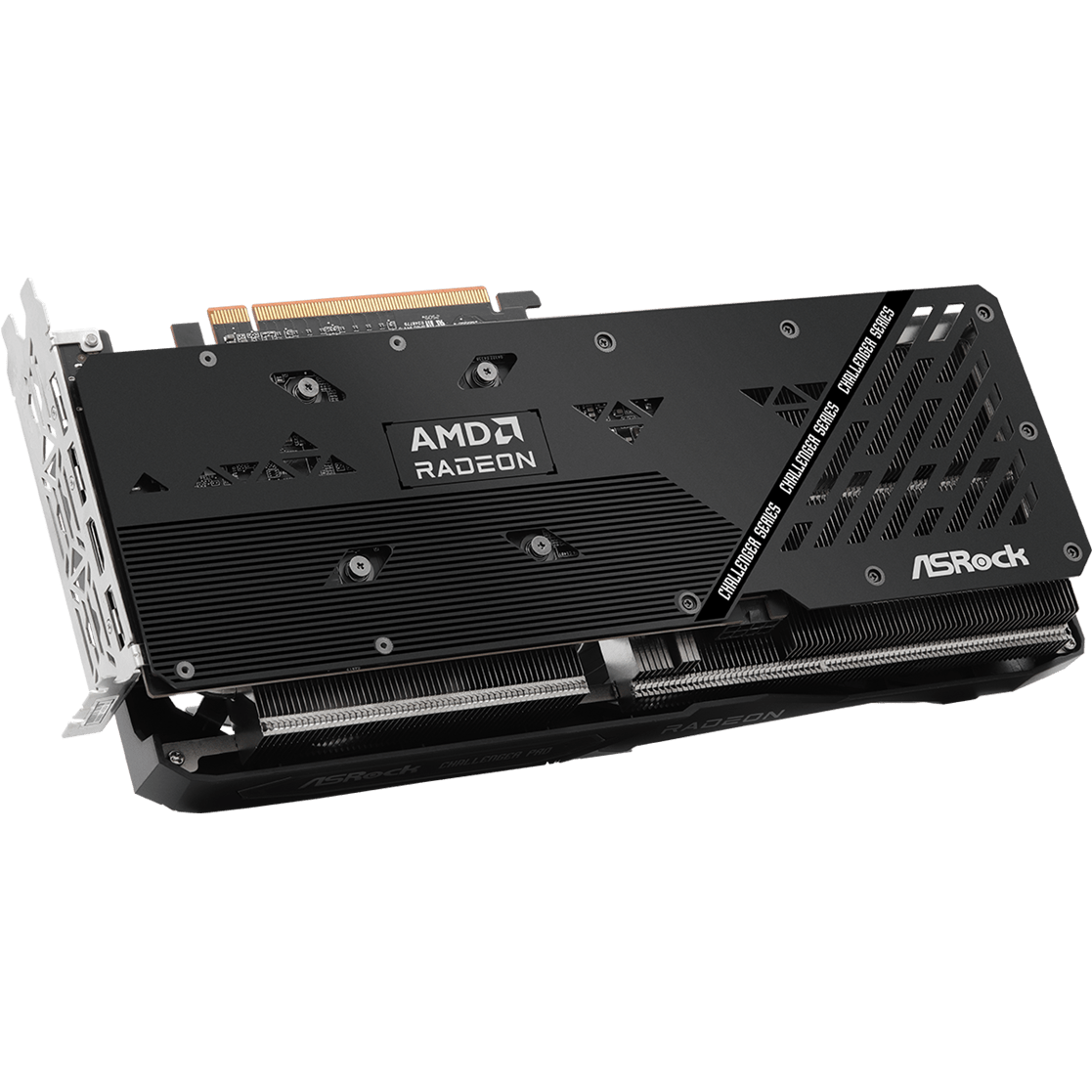 Видеокарта AMD Radeon RX 7600 ASRock Challenger Pro OC 8GB (RX7600 CLP 8GO) - фото 4