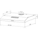 Вытяжка Elikor ECO ONE 60 BK (298169)