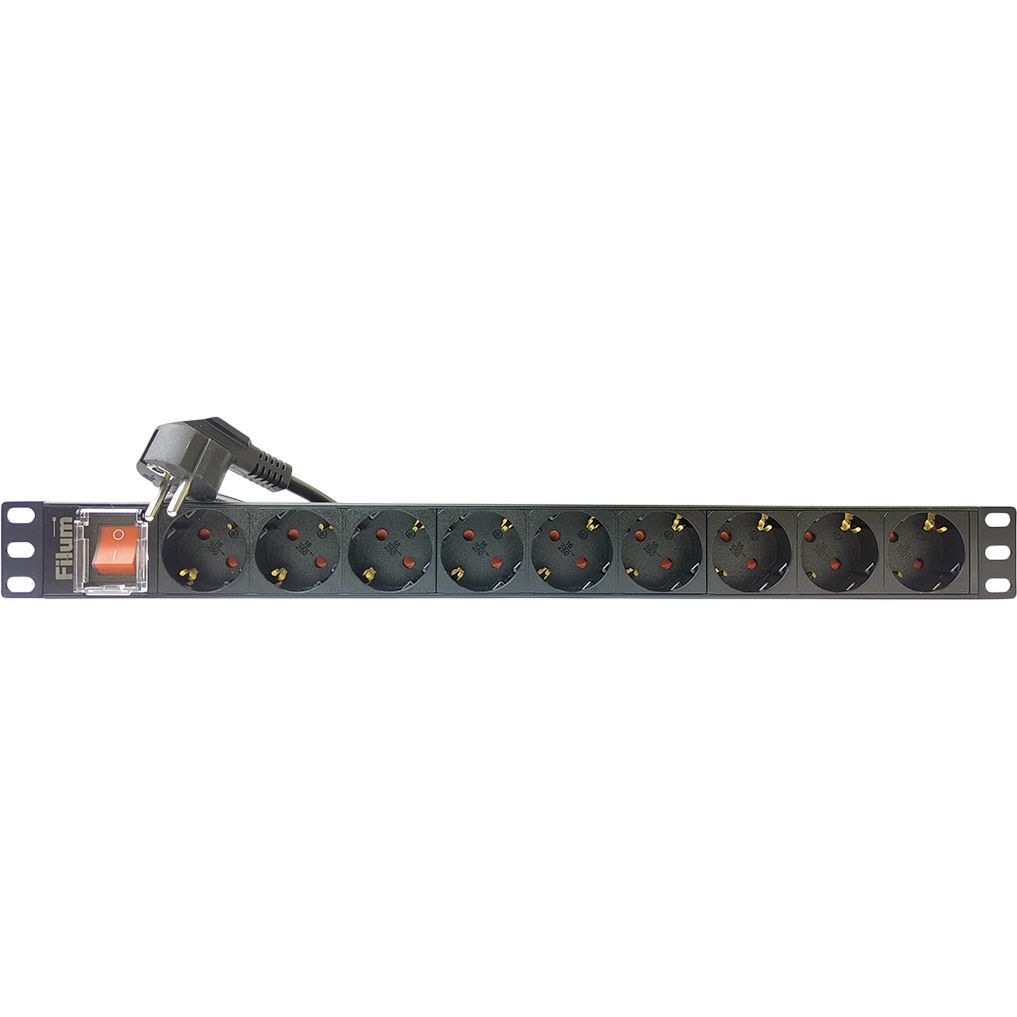 Блок розеток Filum FL-PDU19-9SCH-PS-2MEU