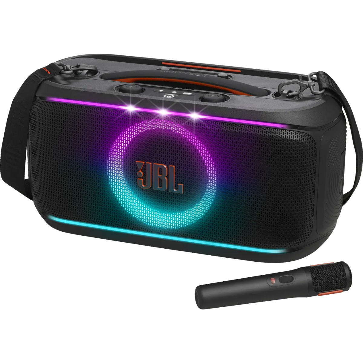 Портативная акустика JBL PartyBox On-The-Go 2 Black - JBLPARTYBOXOTG2BUK - фото 3