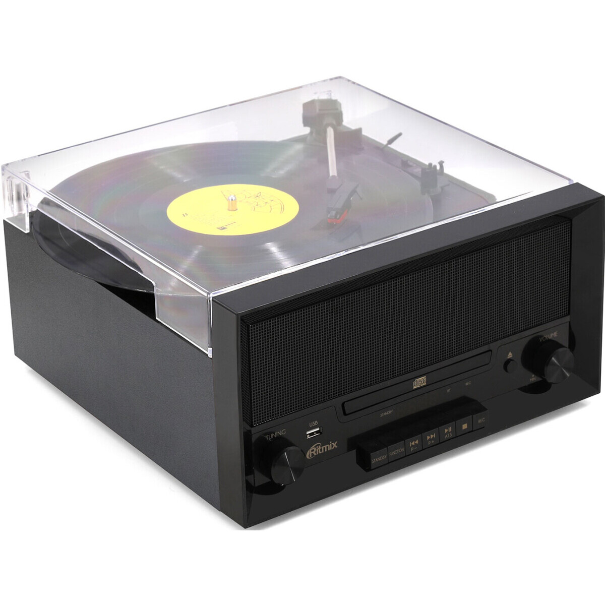 Виниловый проигрыватель Ritmix LP-400B Black - фото 5