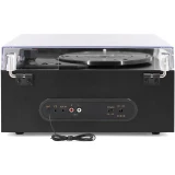 Виниловый проигрыватель Ritmix LP-400B Black