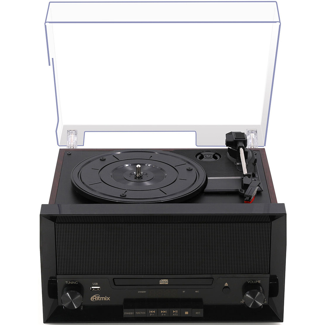 Виниловый проигрыватель Ritmix LP-400B Brown - фото 3