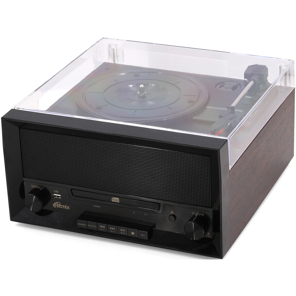 Виниловый проигрыватель Ritmix LP-400B Brown - фото 5