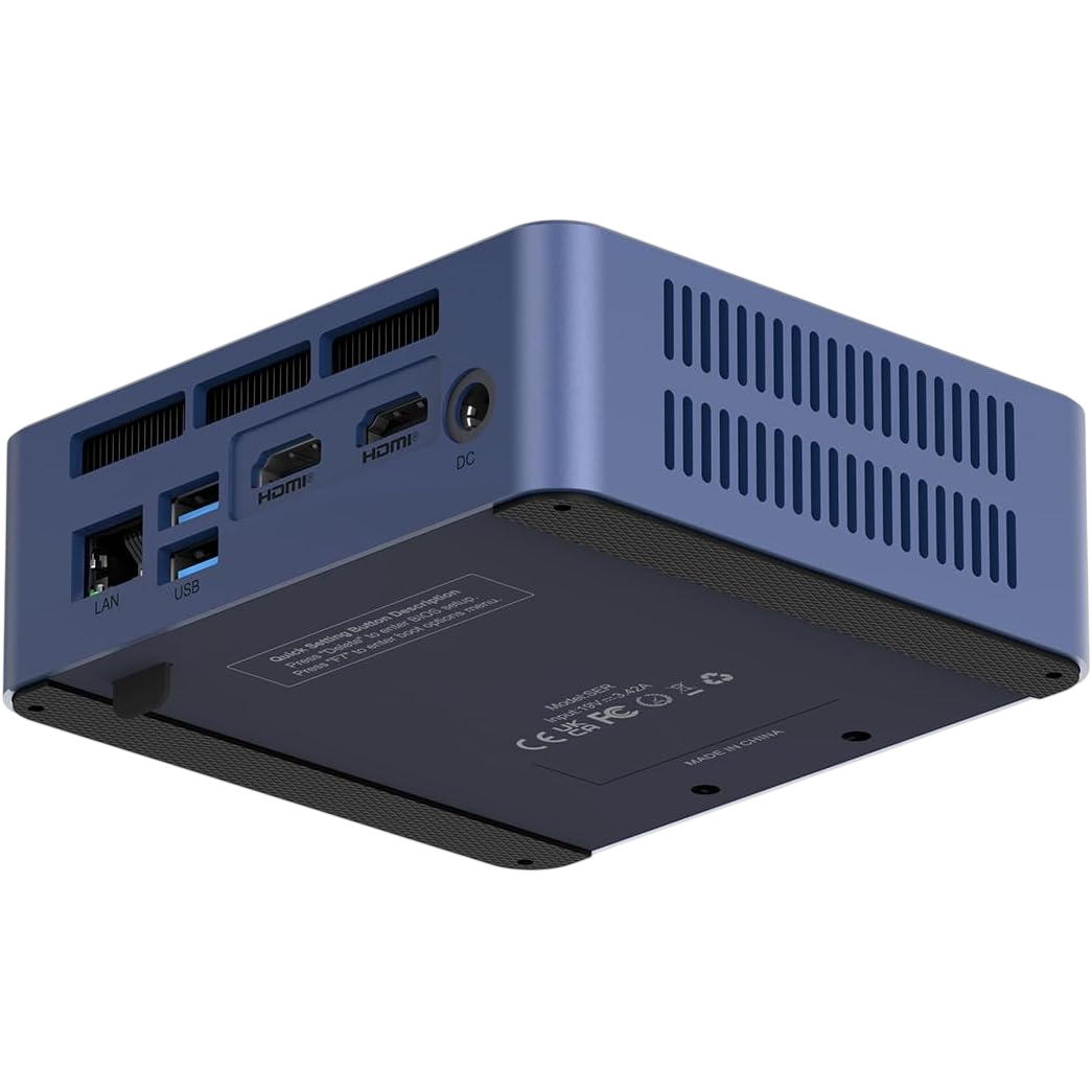 Мини ПК Beelink SER3 Navy Blue (3200U/16G/500G/NoOS) - SER3/3200U/16G/500G/NoOS - фото 2