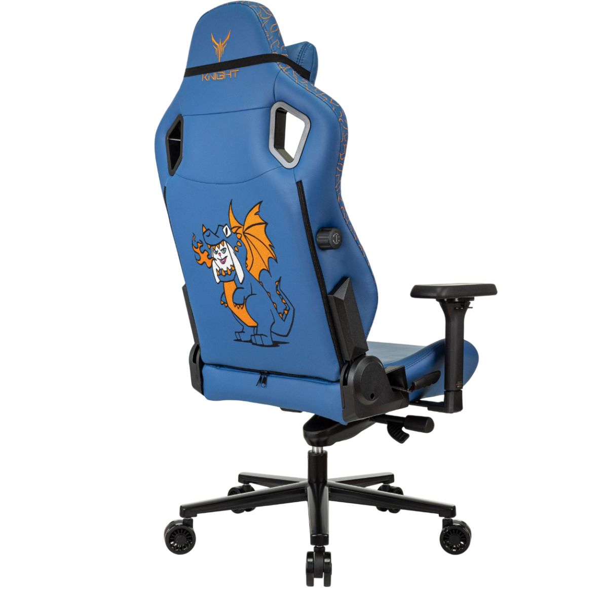 Игровое кресло Бюрократ Knight Craft Dragon Blue - KNIGHT CRFT DRAGON B - фото 7
