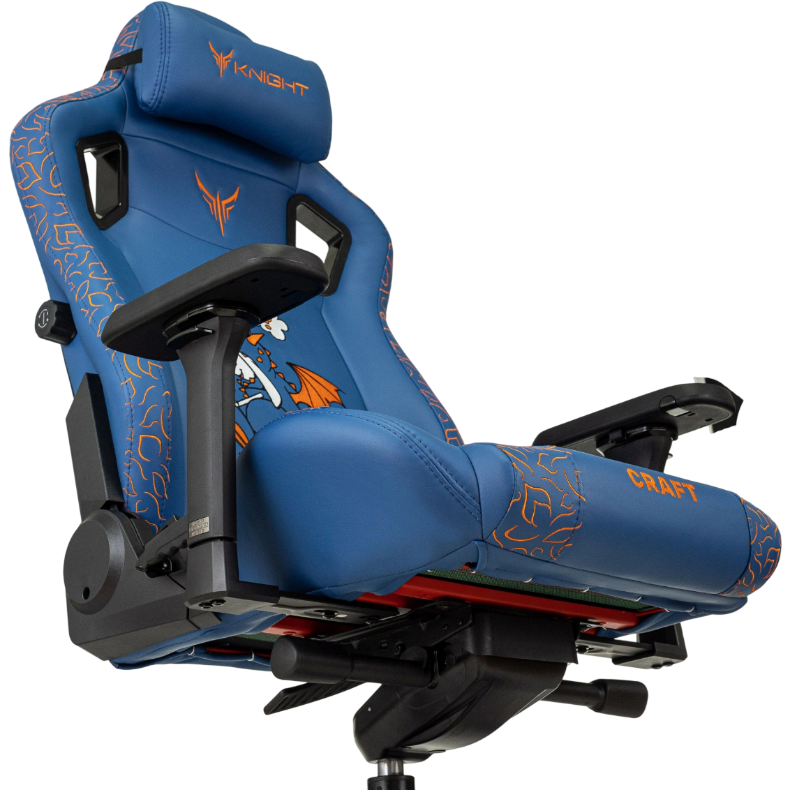 Игровое кресло Бюрократ Knight Craft Dragon Blue - KNIGHT CRFT DRAGON B - фото 15