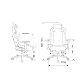 Игровое кресло Бюрократ Knight Craft Dragon Blue (KNIGHT CRFT DRAGON B)