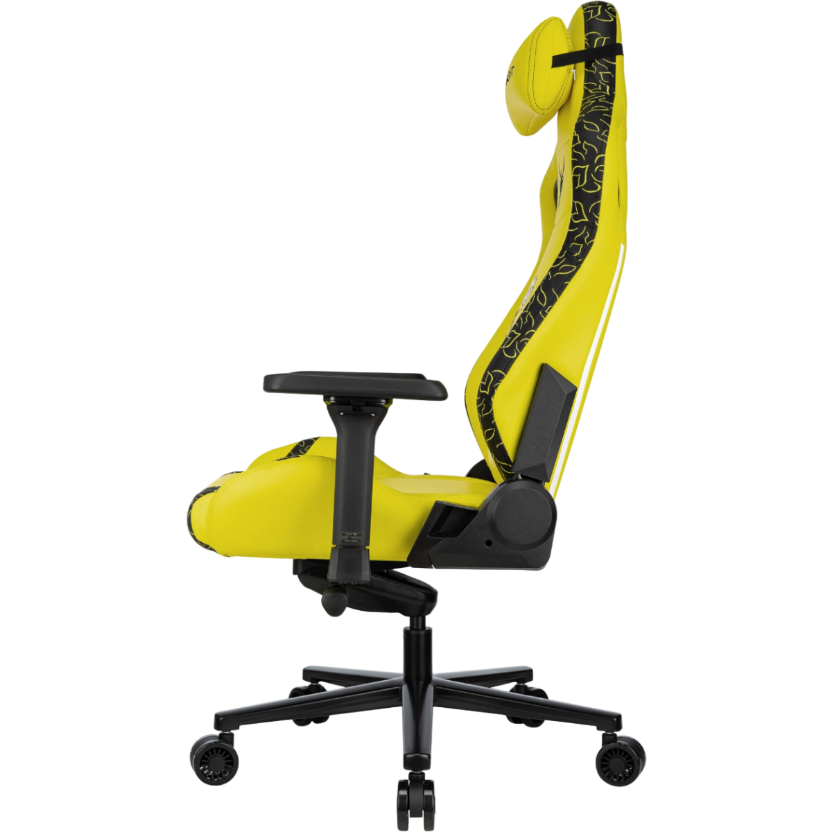 Игровое кресло Бюрократ Knight Craft Dragon Yellow - KNIGHT CRFT DRAGON Y - фото 4