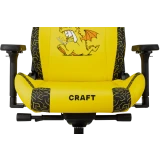 Игровое кресло Бюрократ Knight Craft Dragon Yellow (KNIGHT CRFT DRAGON Y)