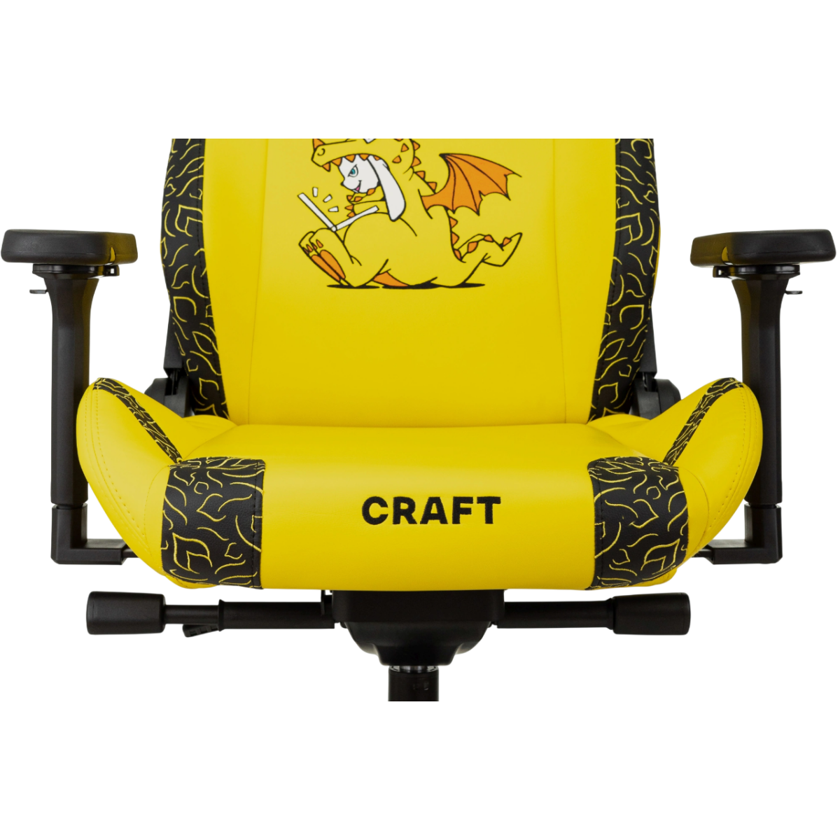 Игровое кресло Бюрократ Knight Craft Dragon Yellow - KNIGHT CRFT DRAGON Y - фото 9