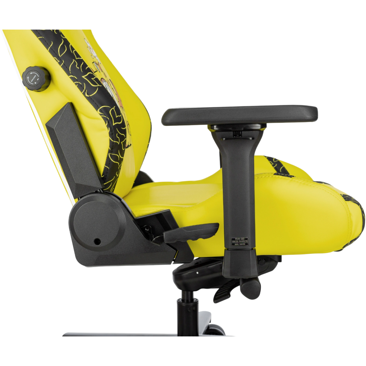 Игровое кресло Бюрократ Knight Craft Dragon Yellow - KNIGHT CRFT DRAGON Y - фото 11