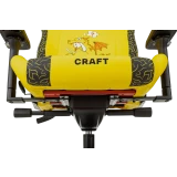 Игровое кресло Бюрократ Knight Craft Dragon Yellow (KNIGHT CRFT DRAGON Y)