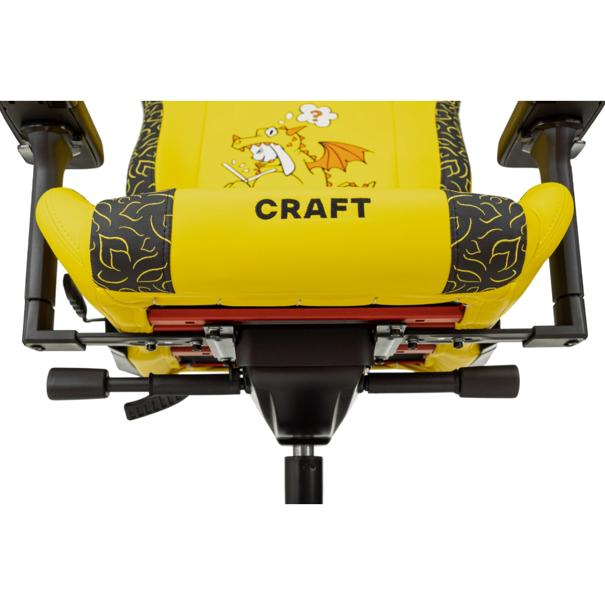 Игровое кресло Бюрократ Knight Craft Dragon Yellow - KNIGHT CRFT DRAGON Y - фото 14