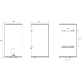 Водонагреватель Haier ES50V-RD4 INOX (GA0UMKE00RU)