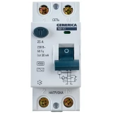 Выключатель дифференциального тока (УЗО) IEK MDV15-2-025-030