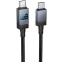 Кабель USB Type-C - USB Type-C, 1м, HOCO X118 Black - HC-55095