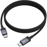 Кабель USB Type-C - USB Type-C, 1м, HOCO X118 Black (HC-55095)