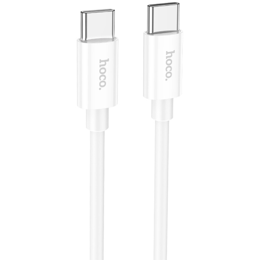 Кабель USB Type-C - USB Type-C, 1м, HOCO X87 White