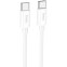 Кабель USB Type-C - USB Type-C, 1м, HOCO X87 White - HC-83264
