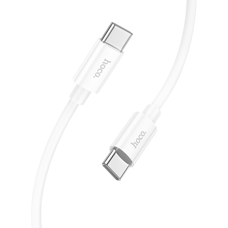 Кабель USB Type-C - USB Type-C, 1м, HOCO X87 White - HC-83264 - фото 2