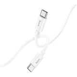 Кабель USB Type-C - USB Type-C, 1м, HOCO X87 White (HC-83264)