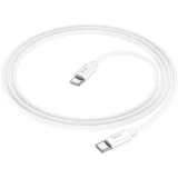 Кабель USB Type-C - USB Type-C, 1м, HOCO X87 White (HC-83264)