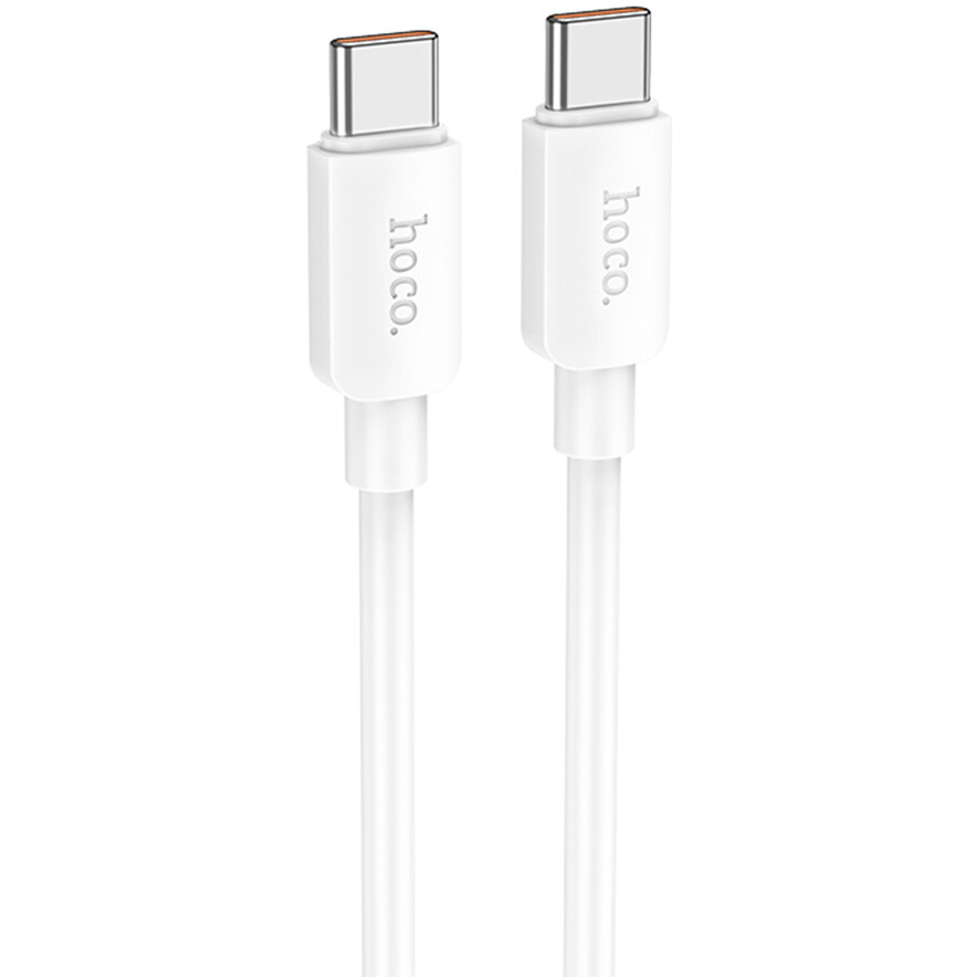 Кабель USB Type-C - USB Type-C, 1м, HOCO X96 Hyper White - HC-99159