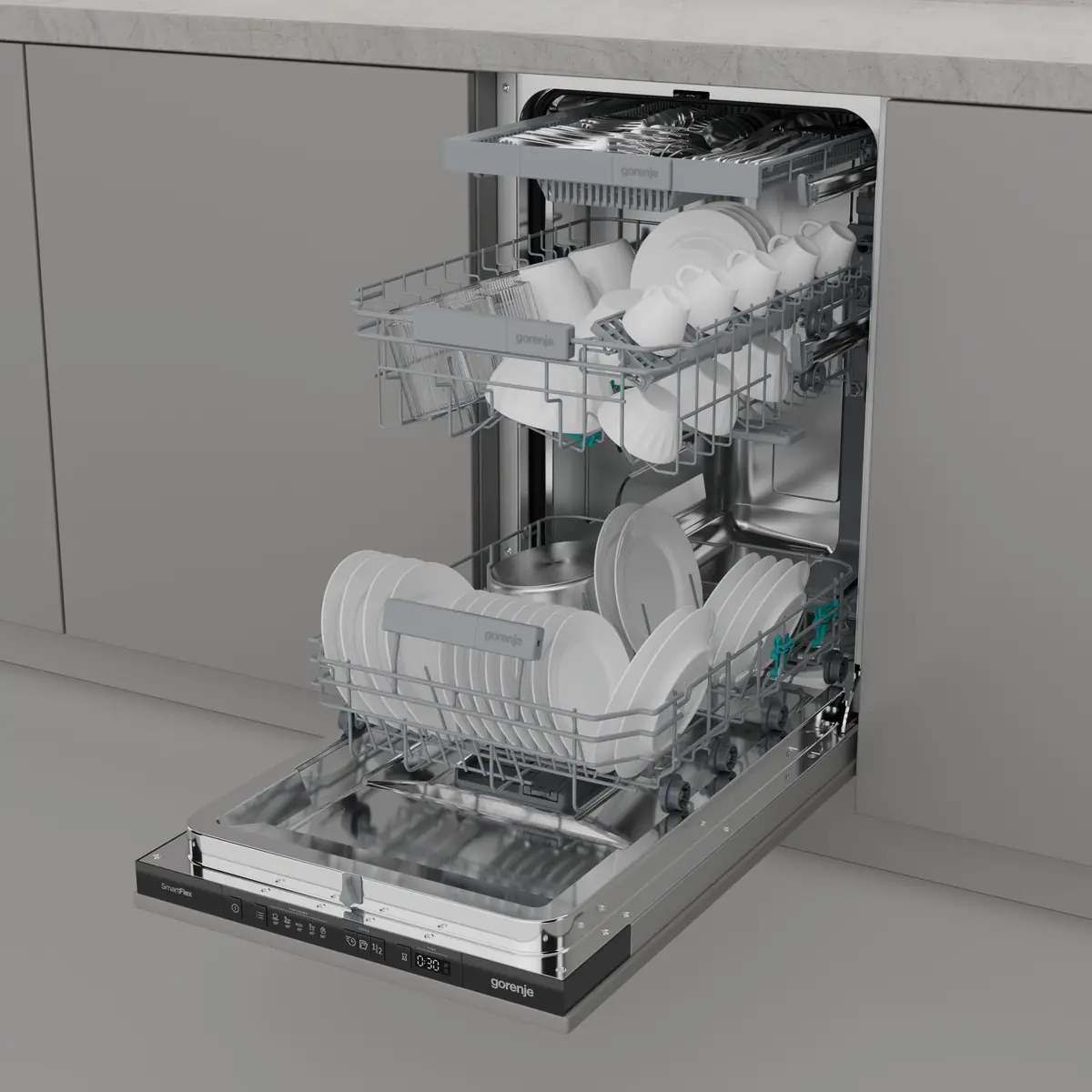 Встраиваемая посудомоечная машина Gorenje GV563C10 - фото 9