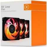 Вентилятор для корпуса EKWB EK-Loop Fan FPT 120 3-Pack D-RGB - Black (3 шт.) (3831109908365)
